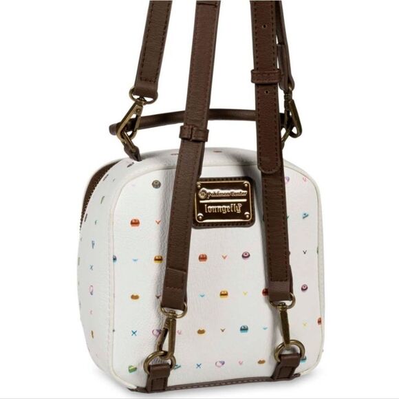 Loungefly Pokémon Eevee Sweet Choices Convertible Mini Backpack - Picture 2 of 15